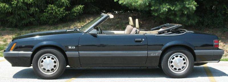 85 Mustang GT Convertible