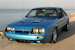 Medium Regatta Blue 1985 Mustang GT