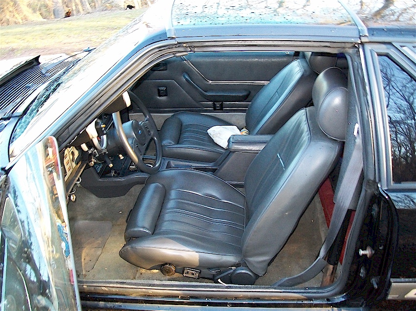 1986 Mustang Interior