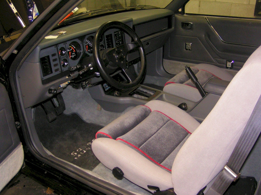 1986 Mustang Saleen Interior