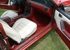 Red and White interior 1987 Mustang LX Convertible