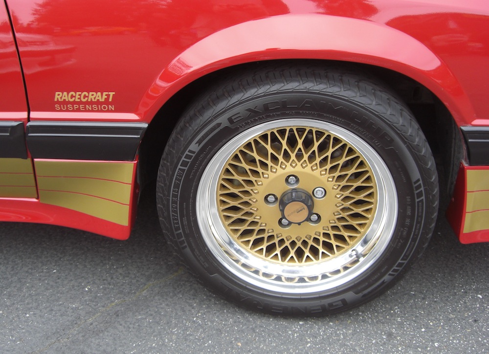 gold wire style wheels