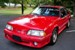 Bright Red 1989 Mustang GT