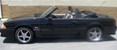 Black 1990 Mustang GT convertible