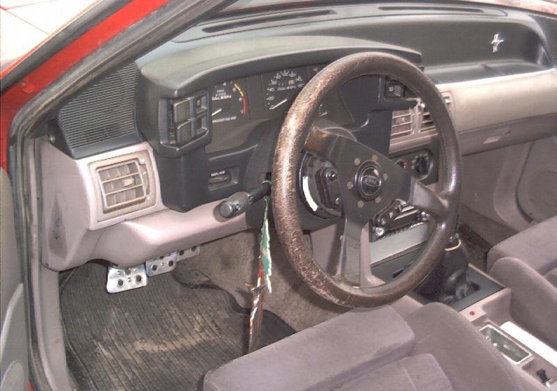Interior 1990 Mustang Saleen
