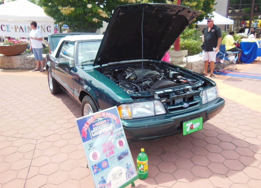 Emerald Green 7-Up Mustang