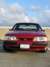 Medium Red 1991 Mustang LX Hatchback
