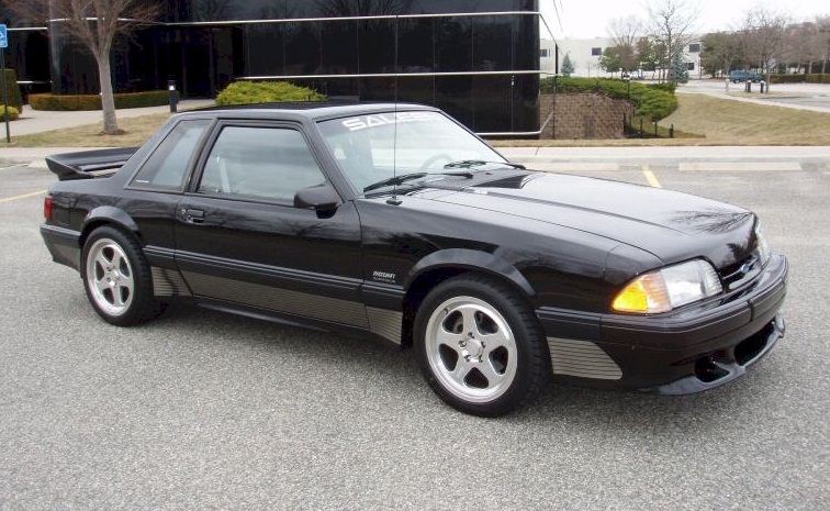 Black 1991 Mustang Saleen Coupe