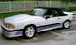 Oxford White 1991 Mustang Saleen convertible