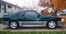Deep Emerald Green 1992 Mustang GT Hatchback