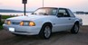 Oxford White 1992 Mustang LX Coupe