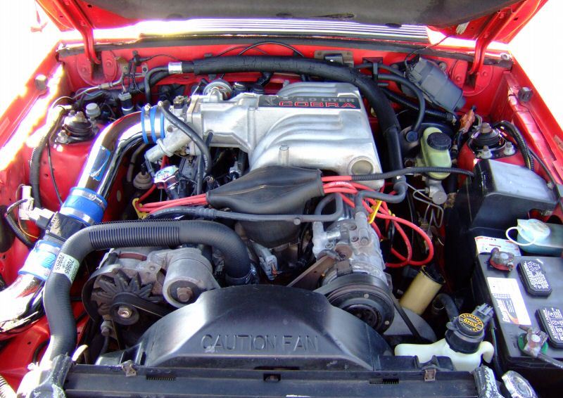 Cobra 325hp V8 engine