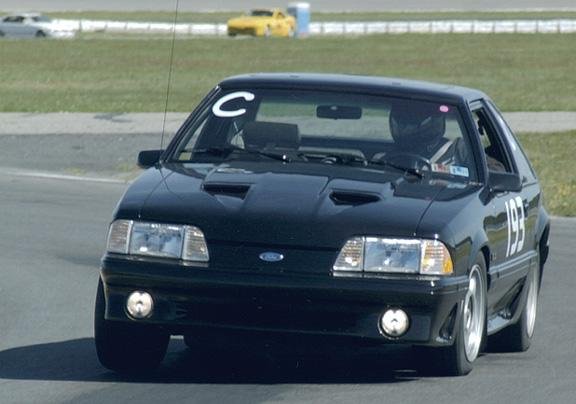 Black 1993 Mustang GT