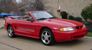 Rio Red 1994 Mustang SVT Cobra Pace Car Convertible