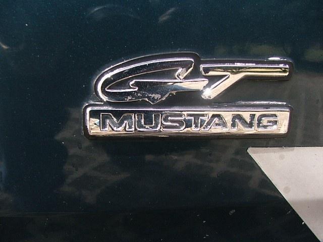 Close-up 1994 Mustang GT Emblem