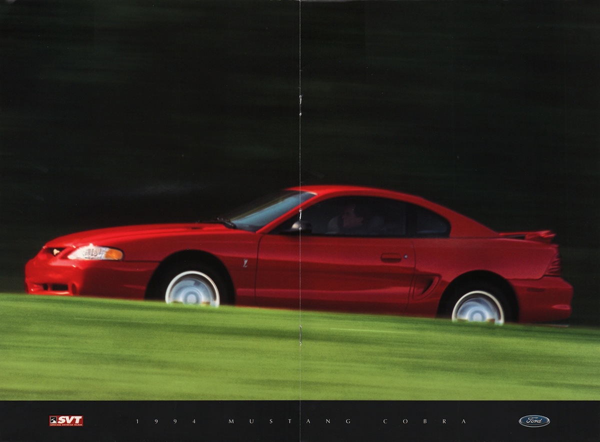Rio Red 1994 Cobra Mustang