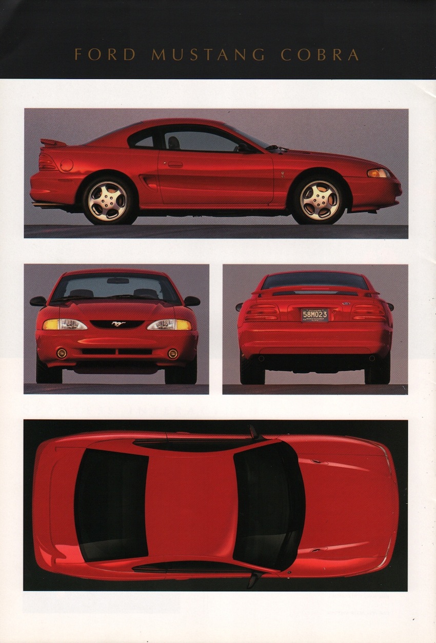 Side, front, back, top view