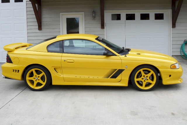 Canary Yellow 1995 Saleen S351