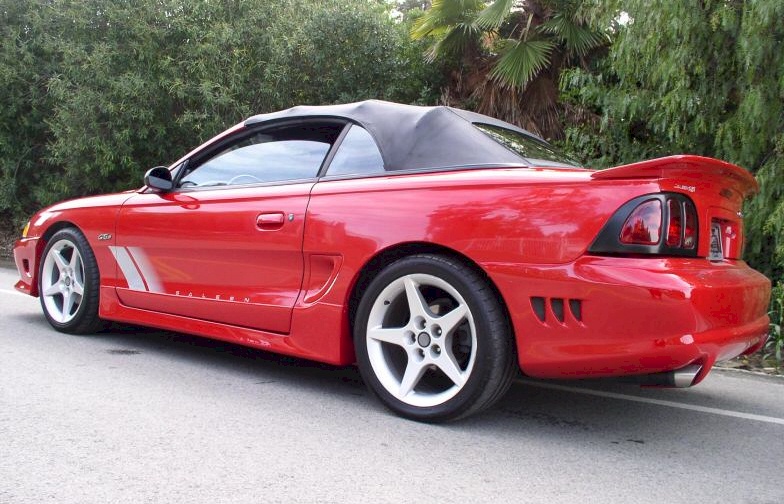 Rio Red 1996 Saleen Convertible