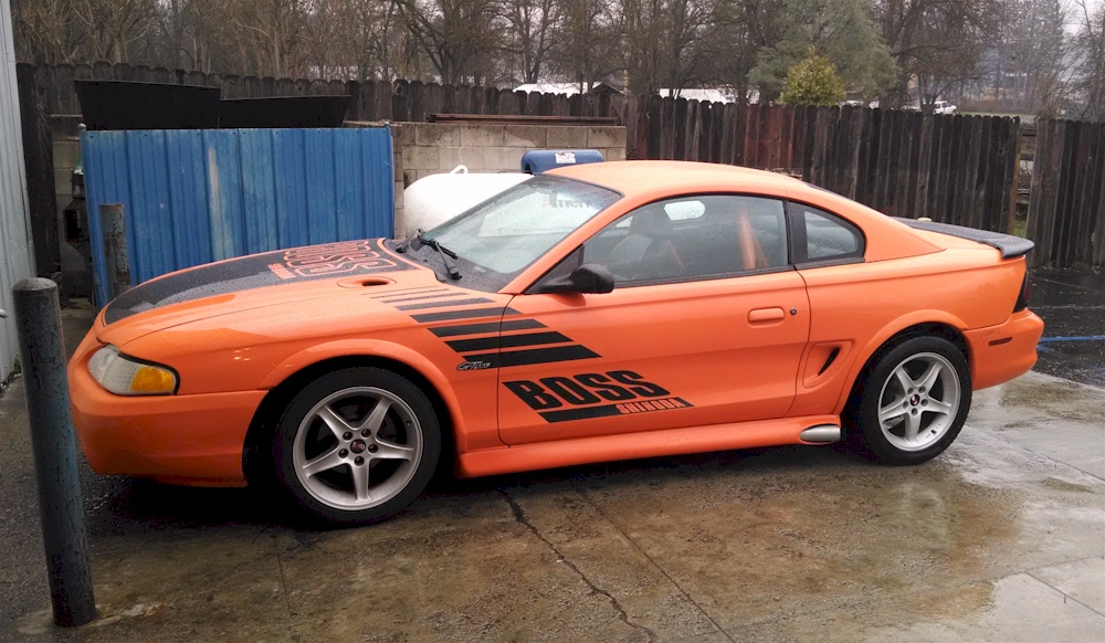 Bright Tangerine 1996 Boss Shinoda