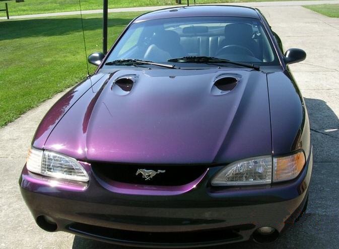 1996 Mystic Mustang Cobra front end view