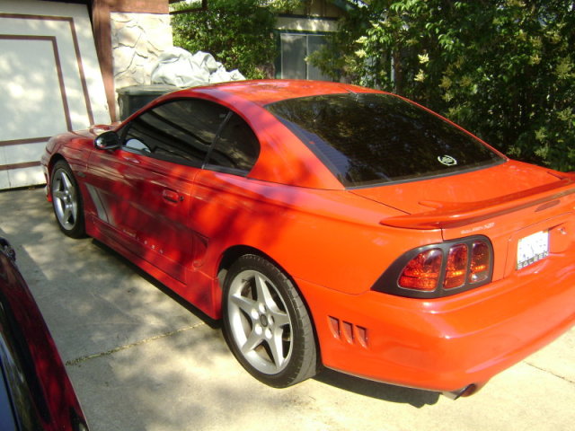 Rio Red 96 Saleen 281S Mustang Coupe