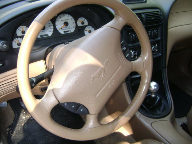 White Faced Instrument Gauges 1996 Saleen 281S Mustang Coupe