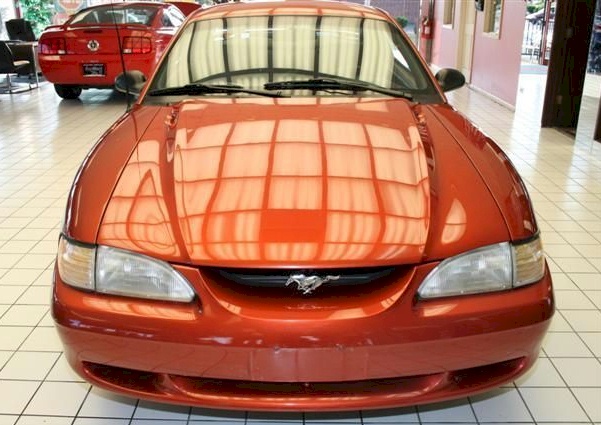 Autumn Orange 1997 Mustang GT Coupe