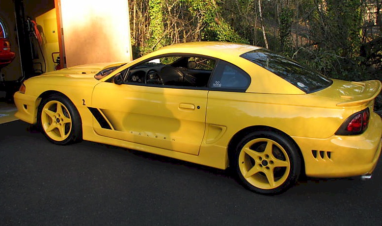 Chrome Yellow 1998 Saleen
