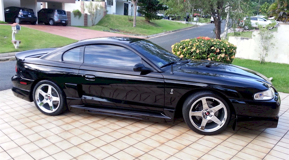 Black 1998 Mustang Cobra