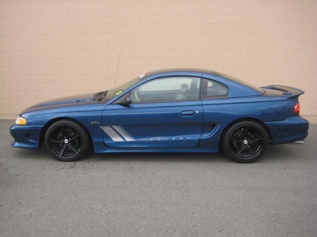 Dark Atlantic Blue 1998 Saleen S281 Mustang Coupe
