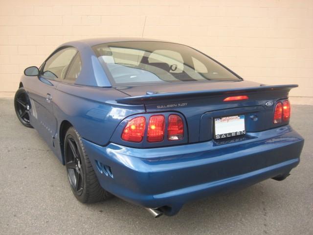 Dark Atlantic Blue 1998 Saleen S281 Mustang Coupe