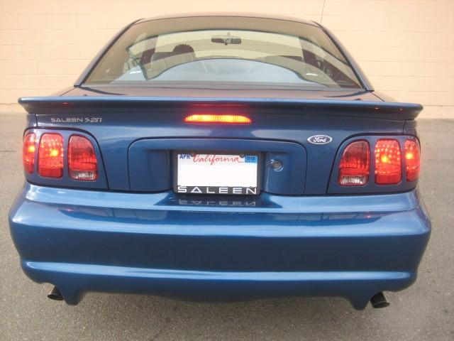 Dark Atlantic Blue 1998 Saleen S281 Mustang Coupe