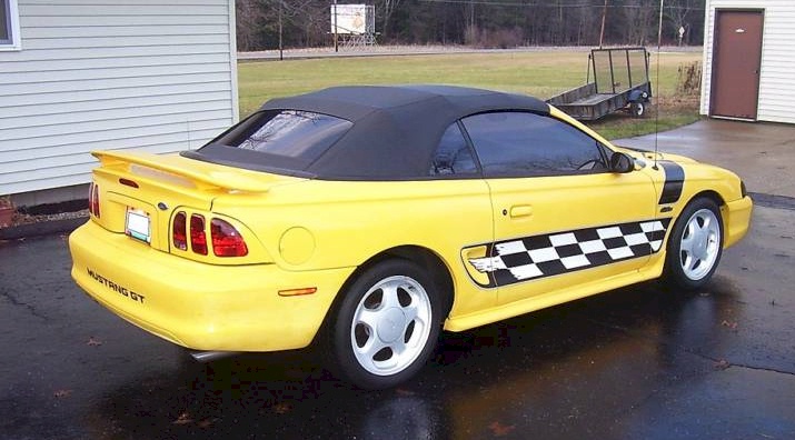 Chrome Yellow 1998 Spring Edition GT Convertible
