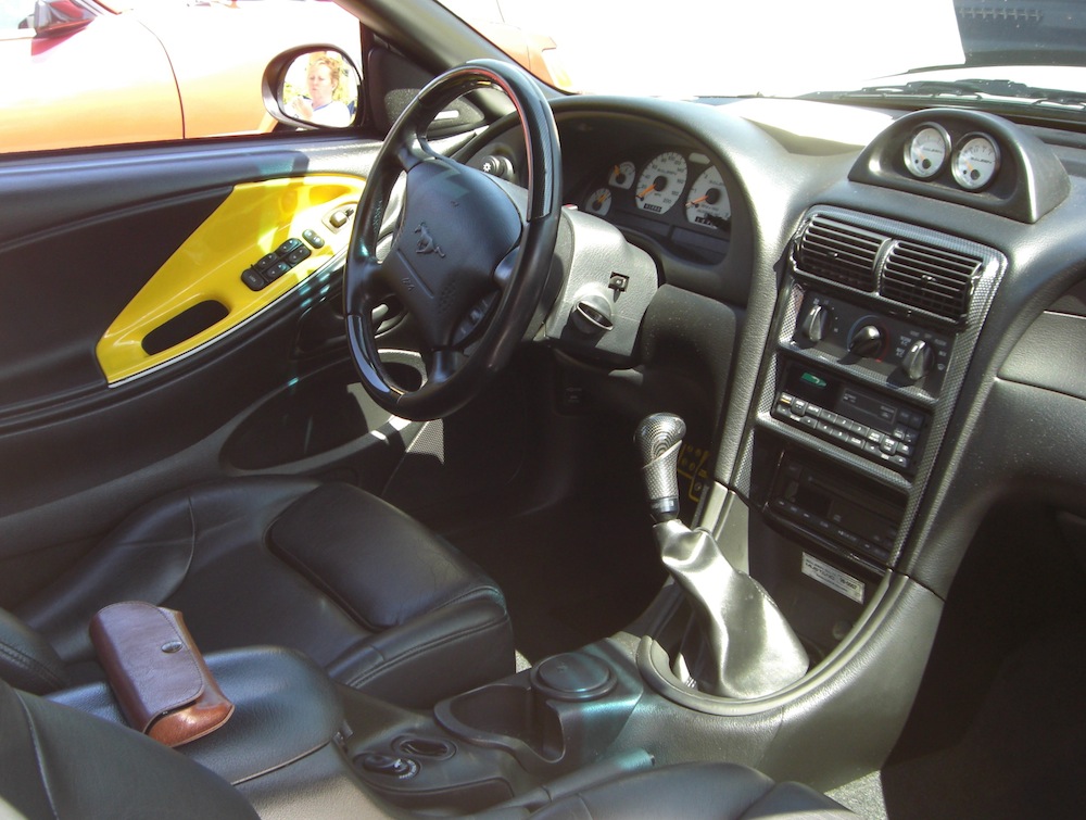 Dash and door 1998 Mustang Saleen SA-15 Convertible