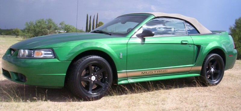 1999 Electric Green SVT Cobra