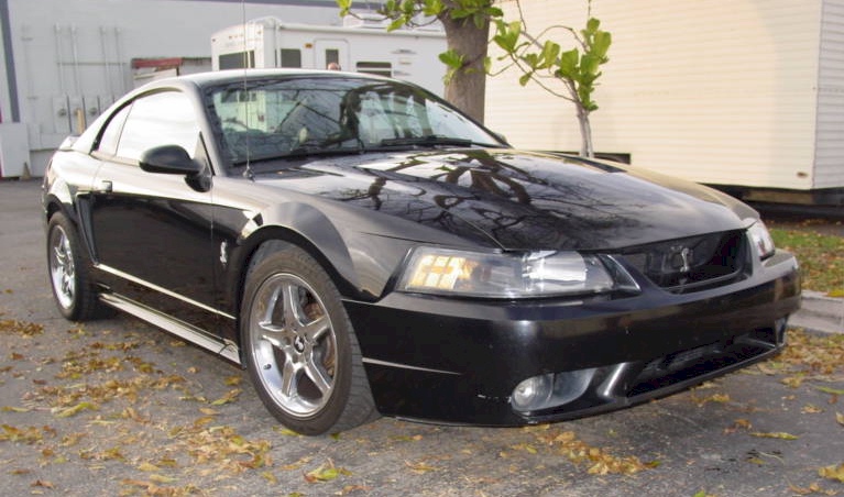 Black 1999 Mustang Cobra