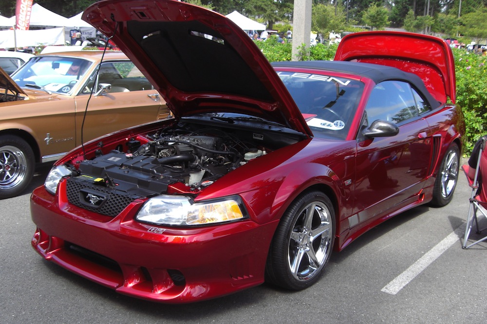 Lizstick Red 1999 supercharged Saleen S281 Convertible