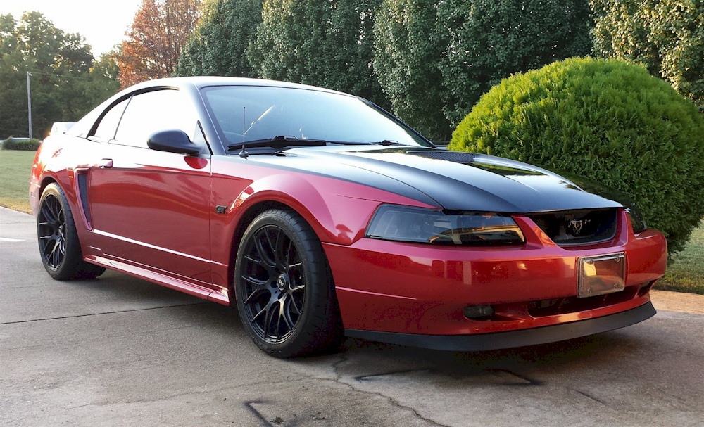 Laser Red 2000 Mustang GT
