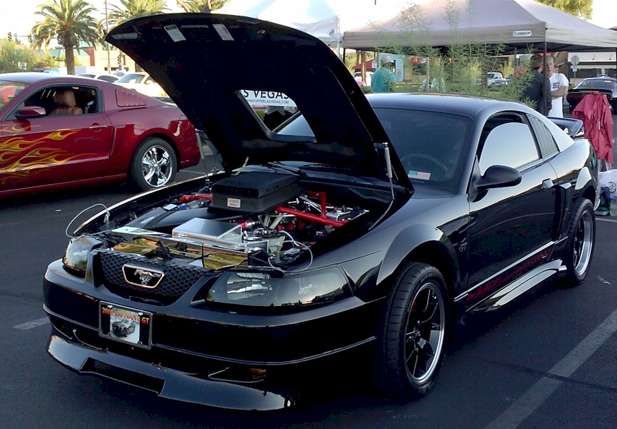 Black 2000 Mustang GT