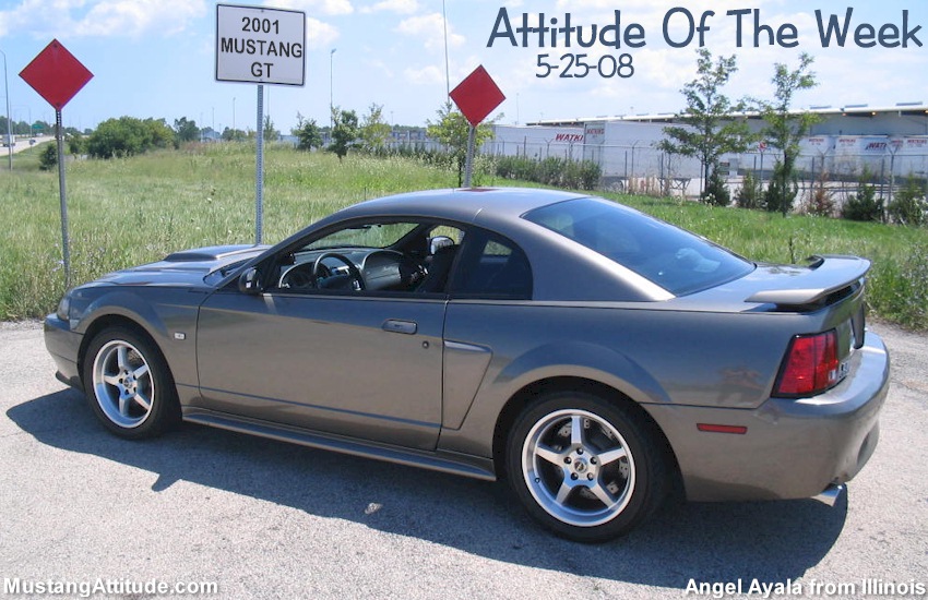 Mineral Gray 2001 Mustang GT Coupe