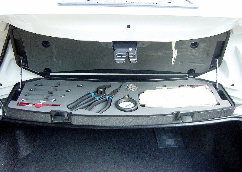 Roush rear deck tool case