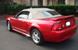 Laser Red 2001 Mustang convertible
