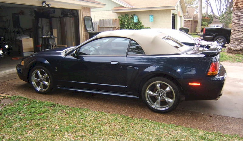 True Blue 2001 Cobra Convertible