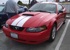 Laser Red 2001 Mustang V6 Coupe
