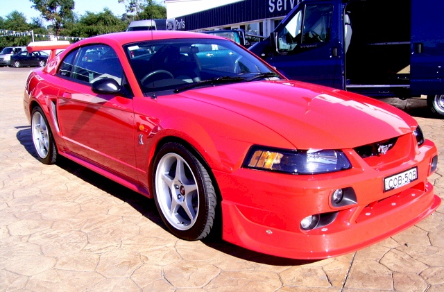 Performance Red 2002 Cobra Coupe