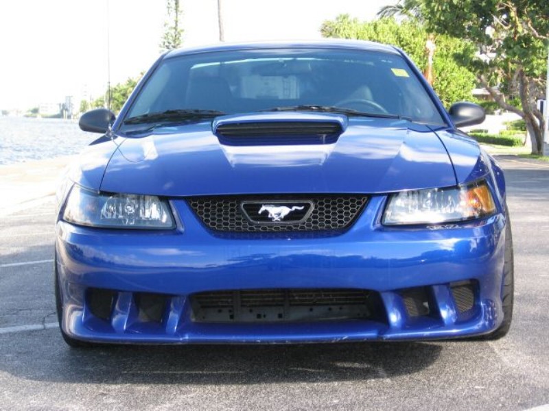 Sonic Blue 2003 Mustang Saleen S281 Coupe