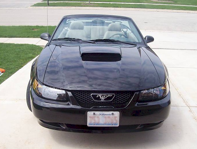 Black 2003 Centennial Mustang Convertible