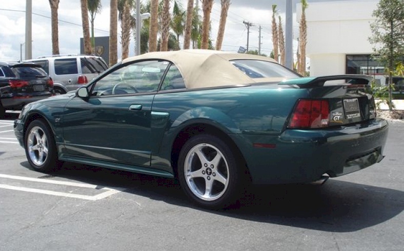 Tropic Green 2003 GT Convertible