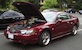 Crimson Red 2004 40th Anniversary Mustang GT